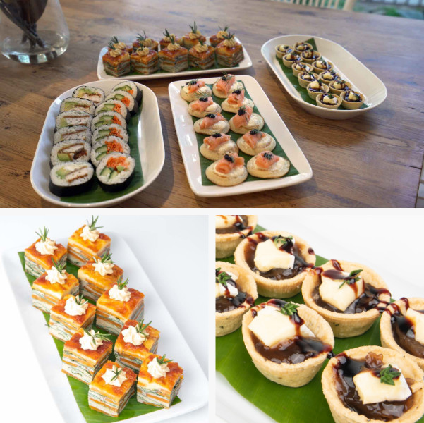 Culinary Catering finger food platters