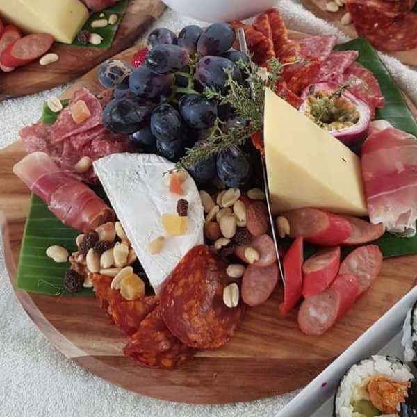 meat and cheese platter
